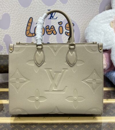Replica LV OnTheGo Beige - Best Fake Designer Bags