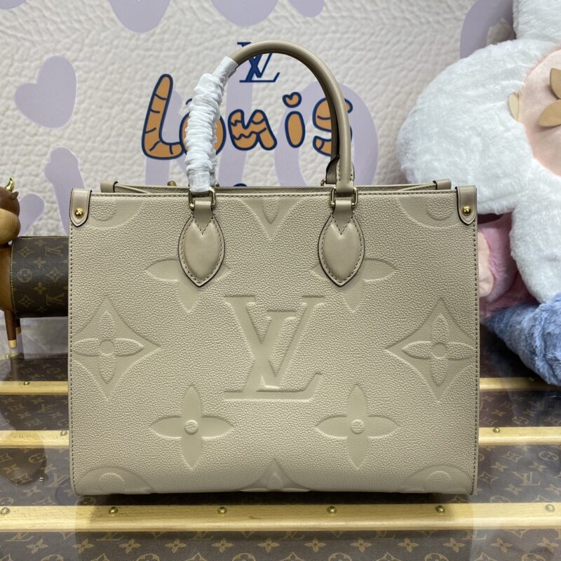 Replica LV OnTheGo Beige - Best Fake Designer Bags
