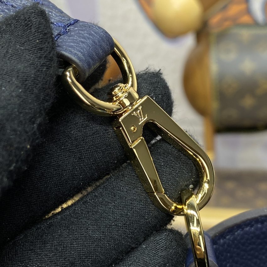 Replica Louis Vuitton On My Side Dark Blue - realistic designer-inspired fake bag