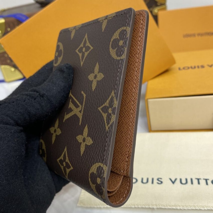 Replica Louis Vuitton Multiple Wallet Brown - premium 1:1 fake handbag model