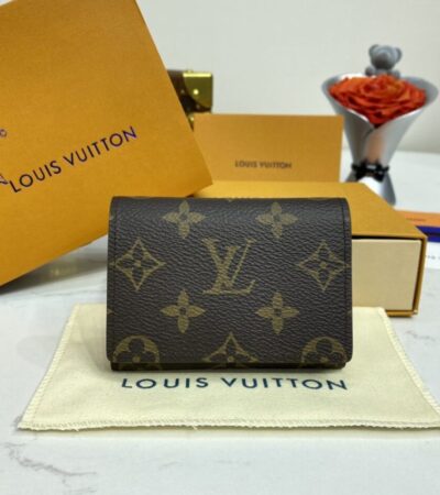 Replica Louis Vuitton Envelope Card Holder Brown - Best Fake Designer Bags