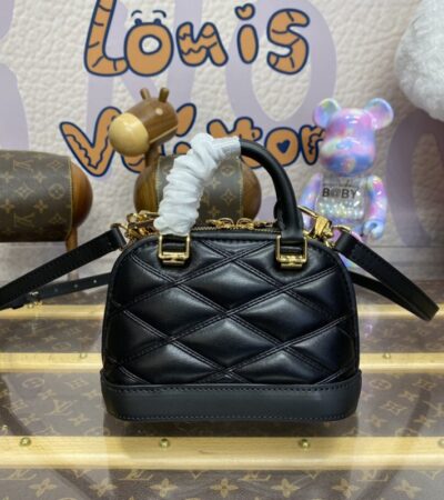 Replica Louis Vuitton Alma Nano Black - Best Fake Designer Bags