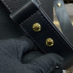 Replica Louis Vuitton Lock and Walk Black 2 Replica Louis Vuitton Lock and Walk Black - realistic designer-inspired fake bag