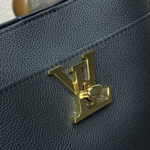 Replica Louis Vuitton Lock and Walk Black 4 Replica Louis Vuitton Lock and Walk Black - best quality luxury bag dupe