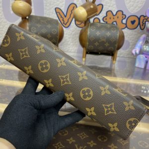 Replica Louis Vuitton Pochette Voyage Canvas Brown - realistic designer-inspired fake bag