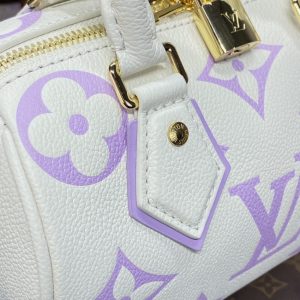 Replica Louis Vuitton Speedy Bandouliere 20 White Purple 6 Replica Louis Vuitton Speedy Bandouliere 20 White Purple - best-selling designer handbag dupe