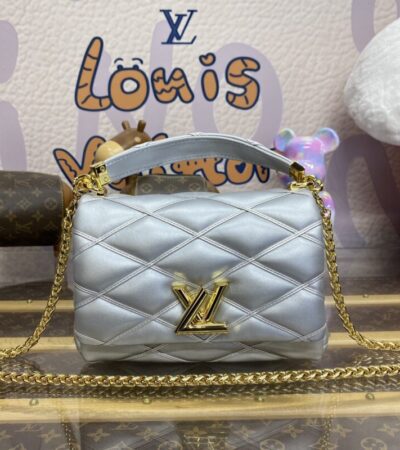 Replica Louis Vuitton Go-14 Silver - Best Fake Designer Bags