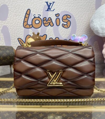 Replica Louis Vuitton Go-14 Brown - Best Fake Designer Bags