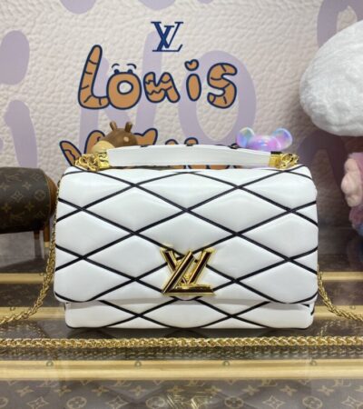 Replica Louis Vuitton Go-14-white - Best Fake Designer Bags
