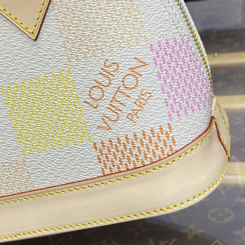 Replica Louis Vuitton Alma BB Checkered - premium-grade designer purse dupe