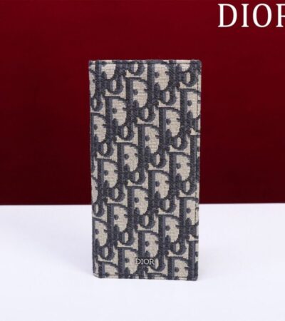 Replica Dior Long Jacquard Wallet White - Best Fake Designer Bags