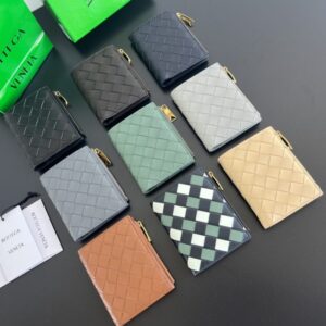 Replica Bottega Veneta Bifold Zipper Wallet - Best Fake Designer Bags