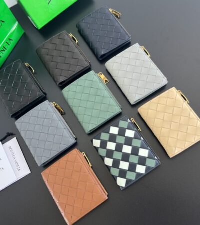 Replica Bottega Veneta Bifold Zipper Wallet - Best Fake Designer Bags