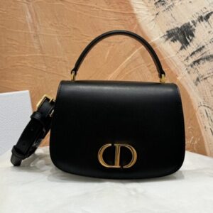 Replica Dior 30 Montaigne Avenue Top Handle Black - Best Fake Designer Bags