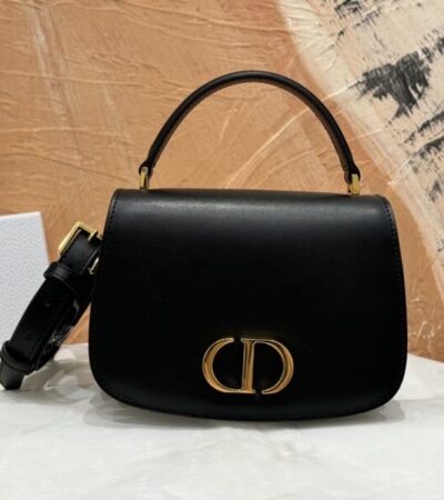 Replica Dior 30  Montaigne Avenue Top Handle Black - Best Fake Designer Bags