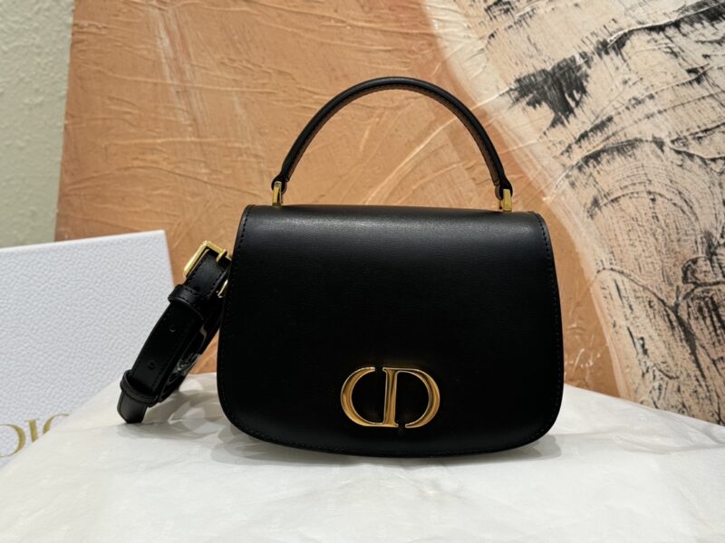 Replica Dior 30 Montaigne Avenue Top Handle Black - Best Fake Designer Bags