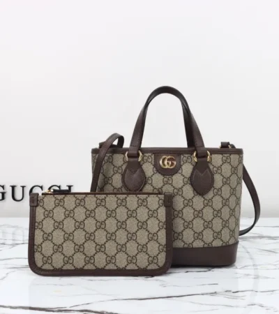 Replica GUCCI OPHIDIA SMALL GG TOTE BAG - Best Fake Designer Bags