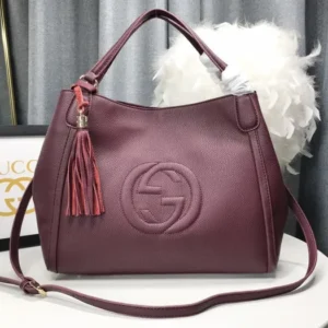 Replica GUCCI SOHO INTERLOCKING G - Best Fake Designer Bags