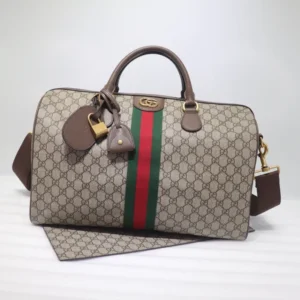 Replica GUCCI SAVOY MEDIUM DUFFLE BAG - Best Fake Designer Bags