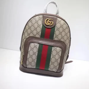Replica GUCCI OPHIDIA GG SMALL BACKPACK - Best Fake Designer Bags