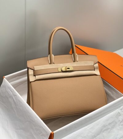 Replica Hermes Birkin Milk Tea - Best Fake Designer Bags