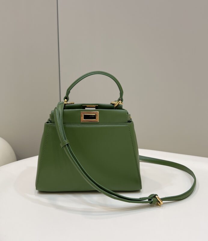Replica Fendi Peekaboo  Green - Best Fake Designer Bags
