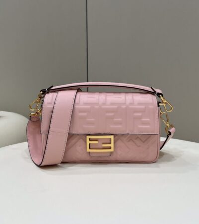 Replica Fendi Baguette Pink - Best Fake Designer Bags
