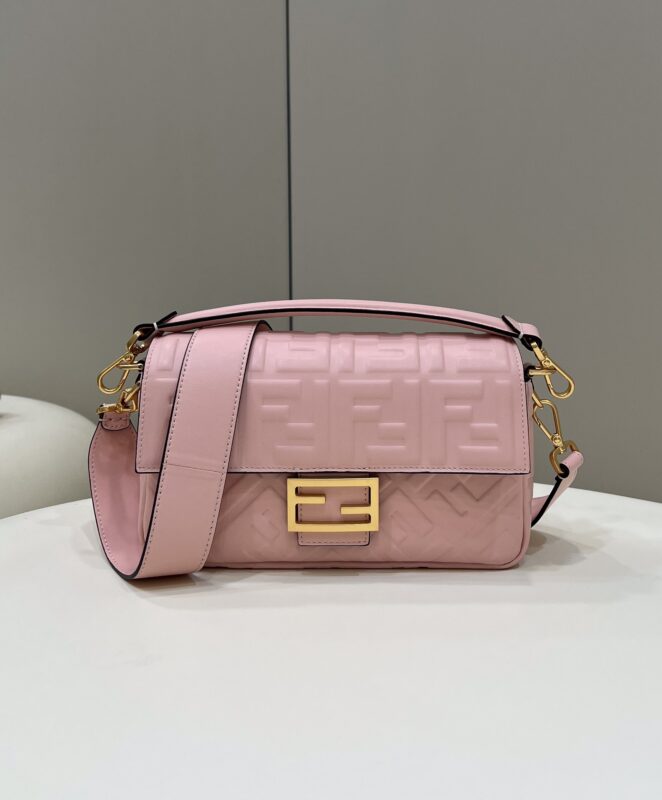 Replica Fendi Baguette Pink - Best Fake Designer Bags
