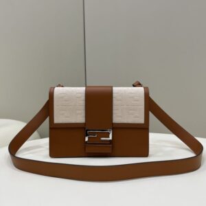 Replica Fendi Baguette Pouch Brown - Best Fake Designer Bags