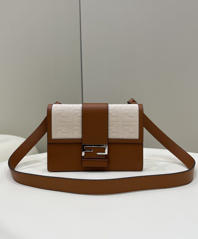 Replica Fendi Baguette Pouch Brown - Best Fake Designer Bags