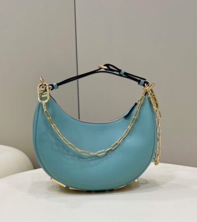 Replica Fendi Fendigraphy Large Sky Blue - Best Fake Designer Bags