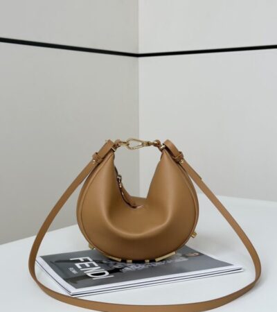 Replica Fendi Fendigraphy Small Brown - Best Fake Designer Bags
