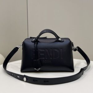 Replica Fendi By The Way Boston Black - Best Fake Designer Bags