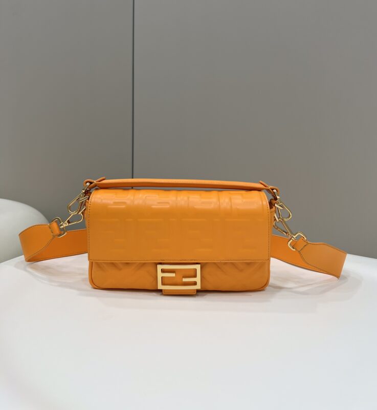 Replica Fendi Baguette Orange - Best Fake Designer Bags