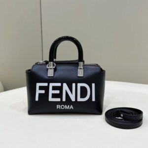 Replica Fendi Boston Black - Best Fake Designer Bags