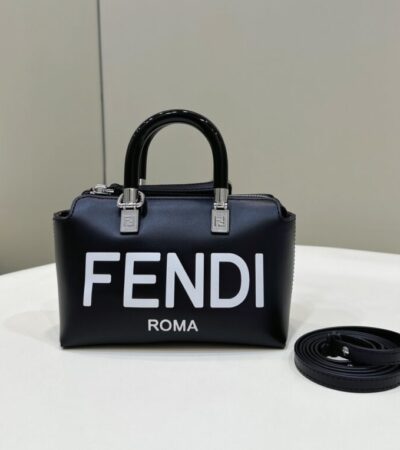Replica Fendi  Boston  Black - Best Fake Designer Bags