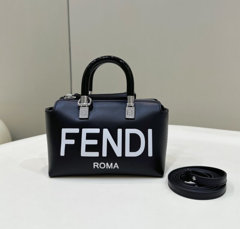 Replica Fendi Boston Black - Best Fake Designer Bags
