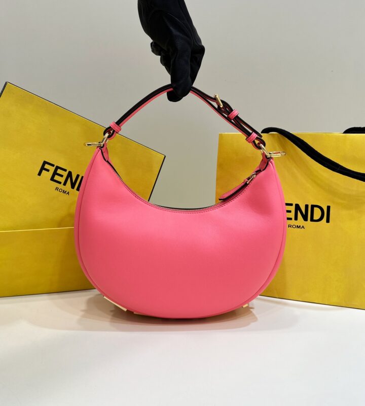 Replica Fendi Fendigraphy Large Pink - Best Fake Designer Bags