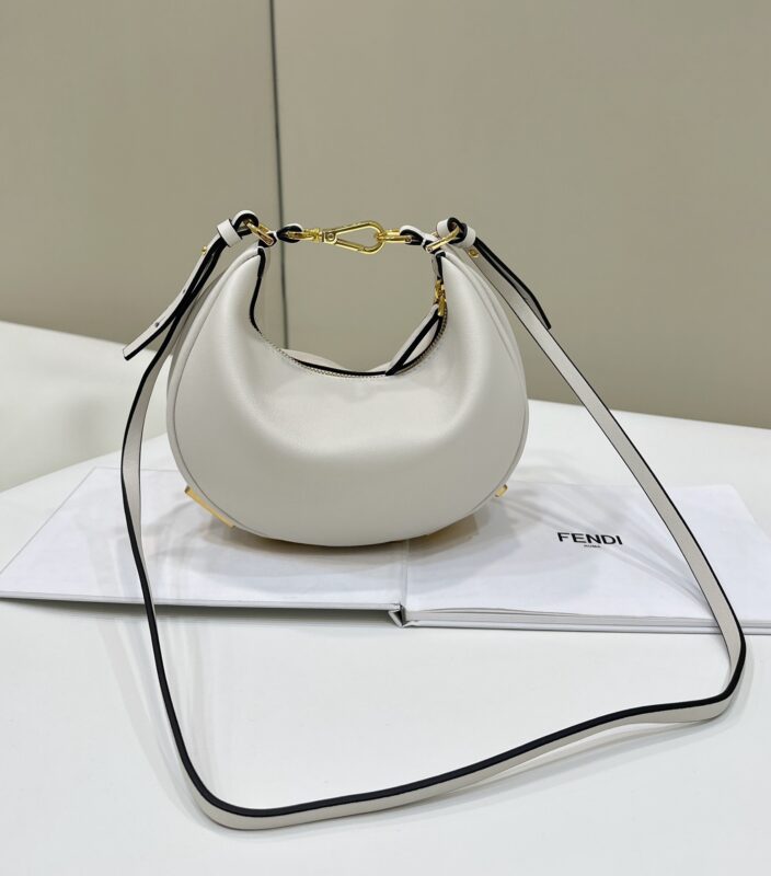 Replica Fendi Fendigraphy Small White - Best Fake Designer Bags