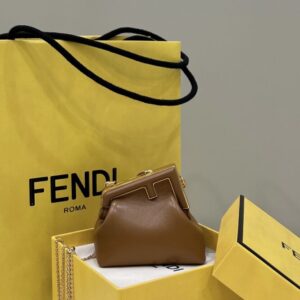 Replica Fendi  First Mini Brown - Best Fake Designer Bags