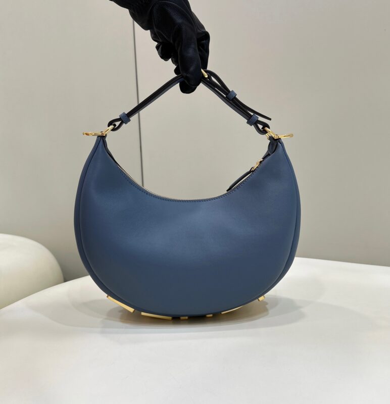 Replica Fendi Fendigraphy Large Blue - Best Fake Designer Bags