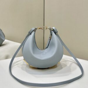 Replica Fendi Fendigraphy Small Sky Blue - Best Fake Designer Bags