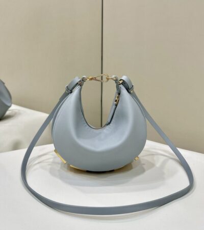 Replica Fendi Fendigraphy Small Sky Blue - Best Fake Designer Bags