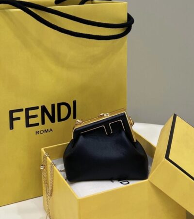 Replica Fendi  First Mini Black - Best Fake Designer Bags
