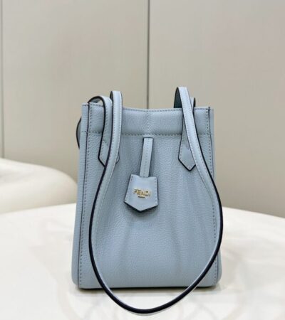 Replica Fendi  Origami Small Blue - Best Fake Designer Bags