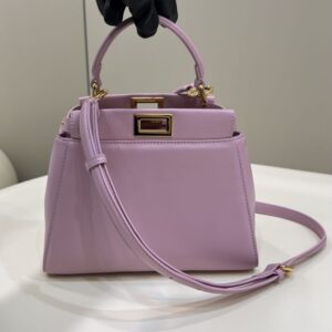 Replica Fendi Peekaboo Pink - Best Fake Designer Bags