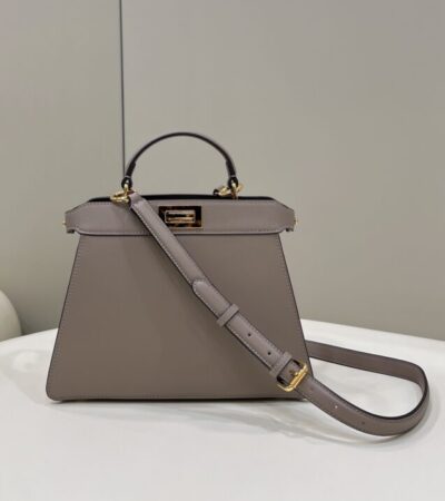 Replica Fendi Peekaboo Medium Beige - Best Fake Designer Bags