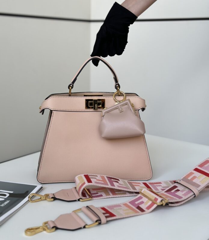 Replica Fendi Peekaboo  Medium Pink - Best Fake Designer Bags