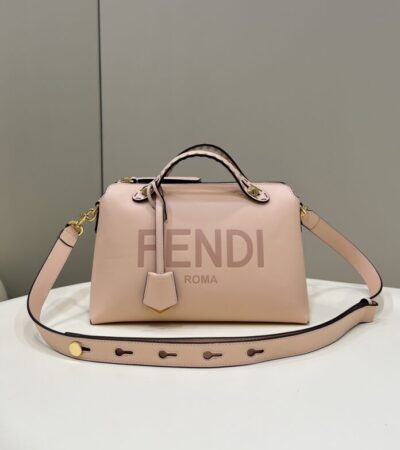 Replica Fendi By The Way Boston Pink - Best Fake Designer Bags