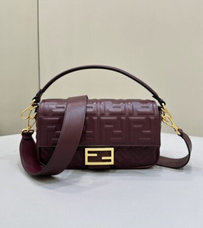 Replica Fendi Baguette Bordeaux - Best Fake Designer Bags